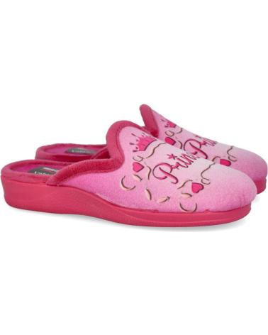 Hausschuhe für Mädchen L&R SHOES LR SHOES 220-28 ZAPATILLAS DE CASA NIN FUXIA