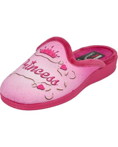 Hausschuhe für Mädchen L&R SHOES LR SHOES 220-28 ZAPATILLAS DE CASA NIN FUXIA
