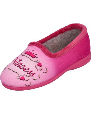 Hausschuhe für Mädchen L&R SHOES LR SHOES 300-28 ZAPATILLAS DE CASA NIN FUXIA