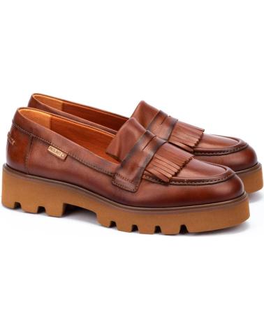 Woman shoes pikolinos MOCASIN FLECOS SALAMANCA MARRóN