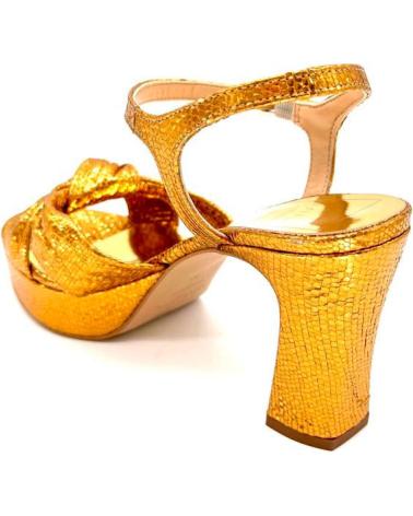 Sandalias de Mujer UNISA SANDALIA METALIZADA TACON 8 CM VARIOS COL