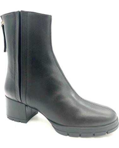 Botines de Mujer UNISA BOTIN TACON 4 CM NEGRO