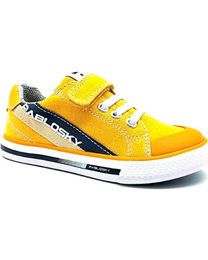 boy Trainers PABLOSKY CANVAS VELCRO AMARILLO