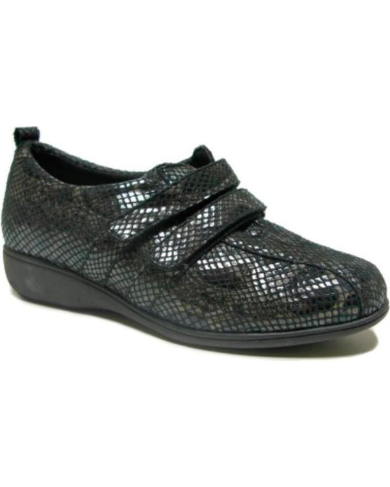 Scarpe per Donna D`CUTILLAS ZAPATO DOCTOR CUTILLAS VELCROS CUNA 3 CM NEGRO