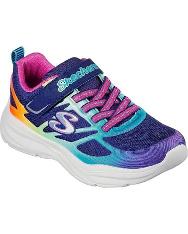 Sportivo per Bambina SKECHERS ZAPATILLAS DEPORTIVAS DE NIA POWER JAMS AZUL