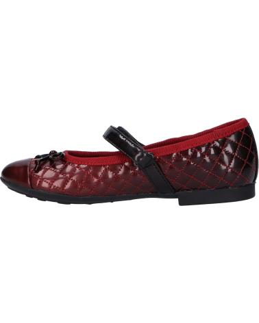 Bailarinas de Niña GEOX J5455D 000GX J PLIE C0100 DK RED-BLACK