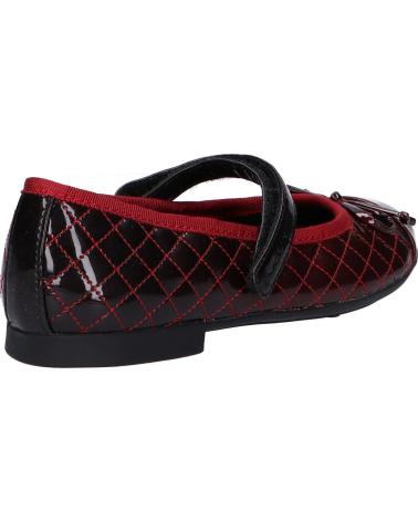 Bailarinas de Niña GEOX J5455D 000GX J PLIE C0100 DK RED-BLACK