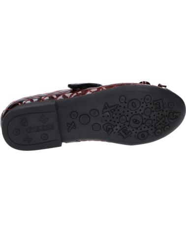 Bailarinas de Niña GEOX J5455D 000GX J PLIE C0100 DK RED-BLACK