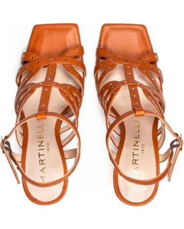 Sandalias de Mujer MARTINELLI SANDALIA EMANUELE TACON 8 CM MARRóN