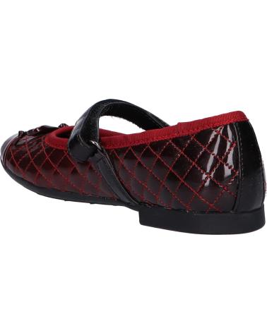 Bailarinas de Niña GEOX J5455D 000GX J PLIE C0100 DK RED-BLACK
