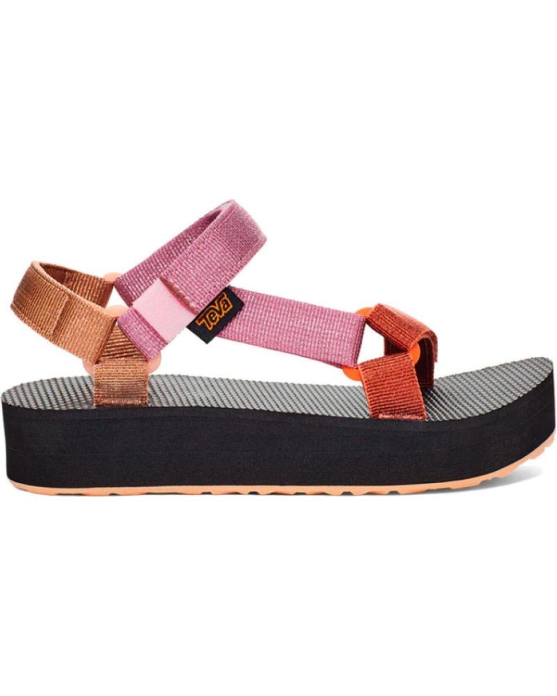 Sandalias de Niña y Niño TEVA SANDALIA K MIDFORM UNIVERSAL METALL ROSA