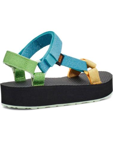 Sandali per Bambina e Bambino TEVA SANDALIA K MIDFORM UNIVERSAL METALL AZUL