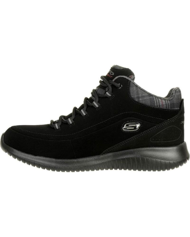 Bottines pour Femme SKECHERS BOTINES PLANOS CON CORDONES S 12918 - - NEGRO