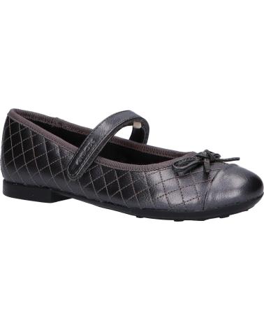 Bailarinas per Donna e Bambina GEOX J5455D 000NF J PLIE C1115 GRAPHITE