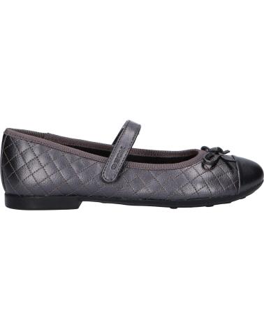 Bailarinas per Donna e Bambina GEOX J5455D 000NF J PLIE C1115 GRAPHITE