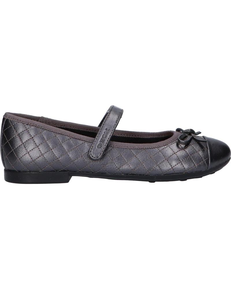 Bailarinas per Donna e Bambina GEOX J5455D 000NF J PLIE C1115 GRAPHITE