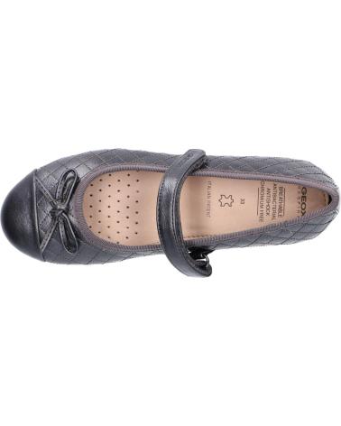 Bailarinas per Donna e Bambina GEOX J5455D 000NF J PLIE C1115 GRAPHITE