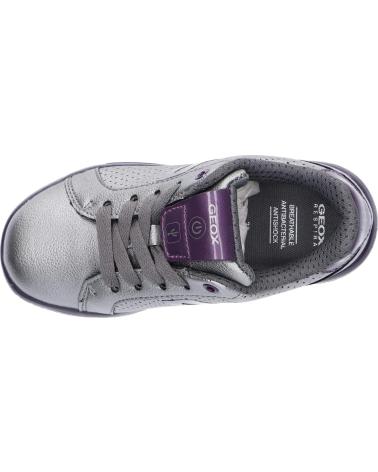 Zapatillas deporte pour Femme et Fille GEOX J744HA 000NF J KOMMODOR C1AF8 DK SILVER-PRUNE