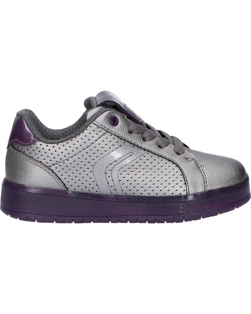 Zapatillas deporte pour Femme et Fille GEOX J744HA 000NF J KOMMODOR C1AF8 DK SILVER-PRUNE