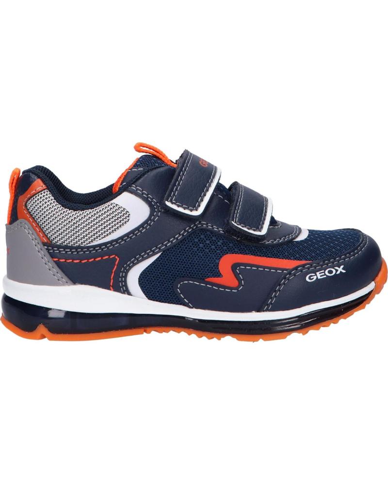 Zapatillas deporte pour Fille et Garçon GEOX B1584A 0FE14 B TODO C4324 NAVY-FLUO ORANGE