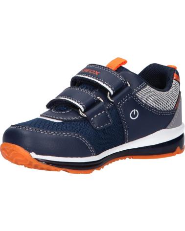 Zapatillas deporte pour Fille et Garçon GEOX B1584A 0FE14 B TODO C4324 NAVY-FLUO ORANGE