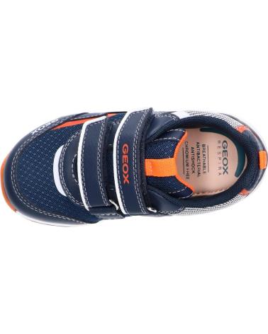 Zapatillas deporte pour Fille et Garçon GEOX B1584A 0FE14 B TODO C4324 NAVY-FLUO ORANGE