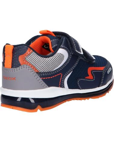 Zapatillas deporte pour Fille et Garçon GEOX B1584A 0FE14 B TODO C4324 NAVY-FLUO ORANGE