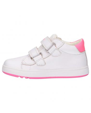 Sportschuhe für Mädchen GEOX B044CC 08558 B BIGLIA C1441 WHITE-FLUOFUCHSIA