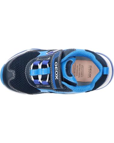 Scarpe sport per Bambino GEOX J1544B 014BU J ANDROID C0693 NAVY-LT BLUE