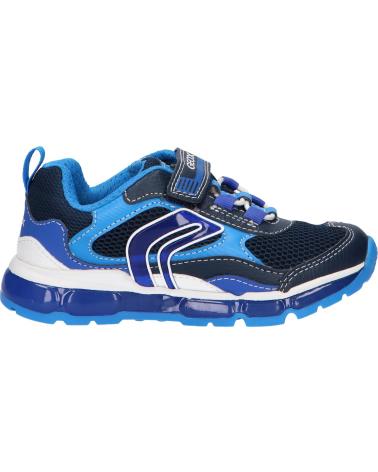 Scarpe sport per Bambino GEOX J1544B 014BU J ANDROID C0693 NAVY-LT BLUE