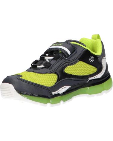 Scarpe sport per Bambino GEOX J1544B 014BU J ANDROID C1267 DK GREY-LIME