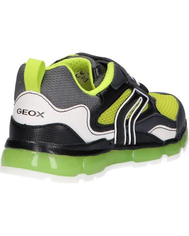Scarpe sport per Bambino GEOX J1544B 014BU J ANDROID C1267 DK GREY-LIME