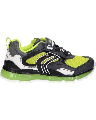 Scarpe sport per Bambino GEOX J1544B 014BU J ANDROID C1267 DK GREY-LIME
