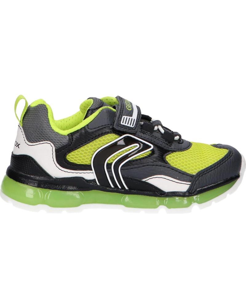 Scarpe sport per Bambino GEOX J1544B 014BU J ANDROID C1267 DK GREY-LIME