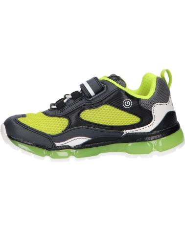Scarpe sport per Bambino GEOX J1544B 014BU J ANDROID C1267 DK GREY-LIME