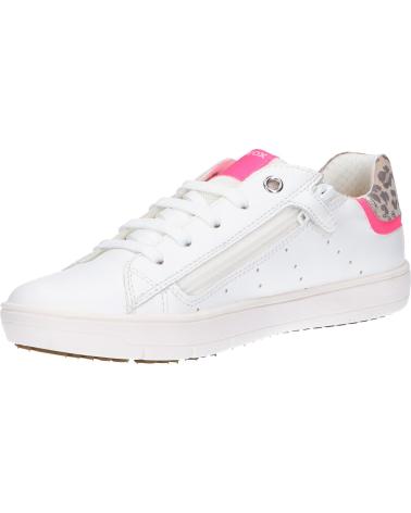 Zapatillas deporte de Mujer y Niña GEOX J15DWA 08522 J SILENEX C0563 WHITE-FUCHSIA