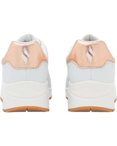Sportivo per Donna SKECHERS 155196 ZAPATILLAS CASUAL DE MUJER BLANCO BLANCO