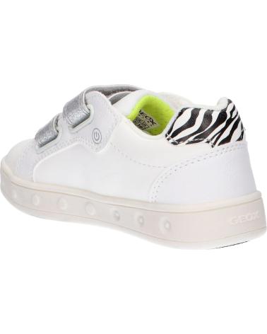 Scarpe sport per Bambina GEOX J158WH 05404 J SKYLIN C0552 WHITE-FLUO YELLOW