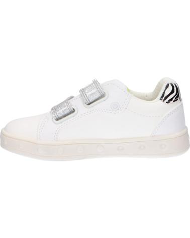 Scarpe sport per Bambina GEOX J158WH 05404 J SKYLIN C0552 WHITE-FLUO YELLOW