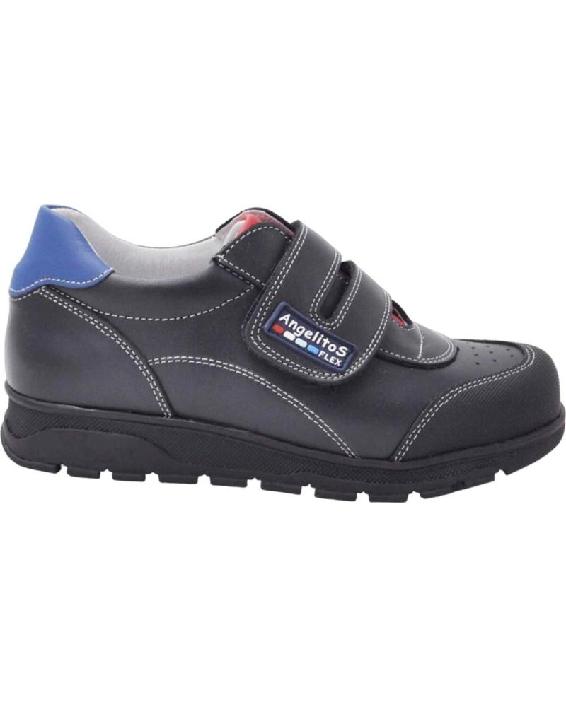 Scarpe-De-Niño-ANGELITOS-DEPORTIVO-ESCOLAR-PIEL-903-MARINO