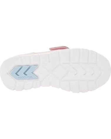 Sapatos de Menina ANGELITOS DEPORTIVO ESCOLAR PIEL 903 ROSA