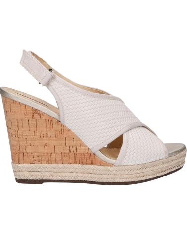 Sandali per Donna GEOX D82P6C 06RBC D JANIRA C1002 OFF WHITE