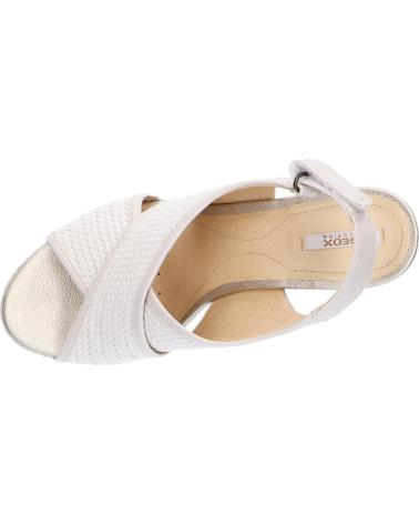 Sandales pour Femme GEOX D82P6C 06RBC D JANIRA C1002 OFF WHITE