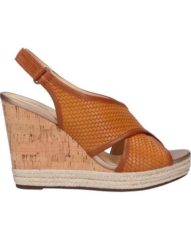 Sandali per Donna GEOX D82P6C 06RBC D JANIRA C5G6F CARAMEL-BROWN
