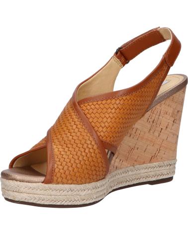 Sandales pour Femme GEOX D82P6C 06RBC D JANIRA C5G6F CARAMEL-BROWN