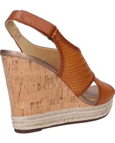 Sandales pour Femme GEOX D82P6C 06RBC D JANIRA C5G6F CARAMEL-BROWN