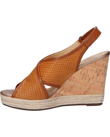 Sandales pour Femme GEOX D82P6C 06RBC D JANIRA C5G6F CARAMEL-BROWN