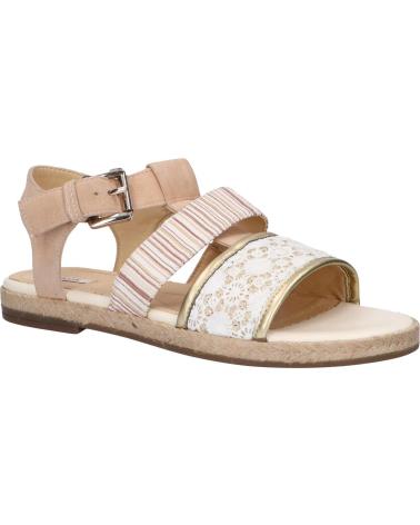 Sandali per Donna GEOX D825SG 0218J D KOLLEEN C1961 NATURAL-OFF WHITE