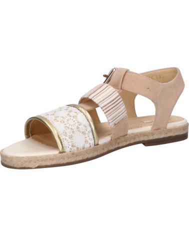 Sandali per Donna GEOX D825SG 0218J D KOLLEEN C1961 NATURAL-OFF WHITE