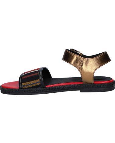 Sandali per Donna GEOX D825SJ 0AWBN D KOLLEEN C9261 BLACK-LT BRONZE